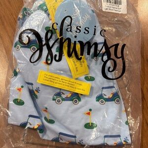 Classic Whimsy Kids Golf Pajama Set - Blue